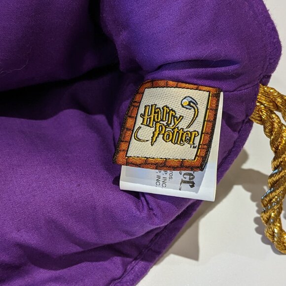 Vintage 2001 Enesco Harry Potter Large 19.5" Quilted Felt Christmas Stocking - Picture 7 of 7